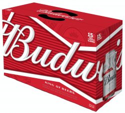Budweiser 15 pk 12 oz can