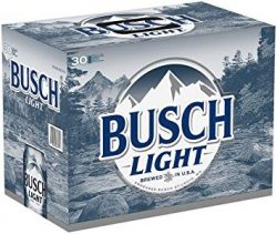 Busch Light 30 pk 12 oz cans